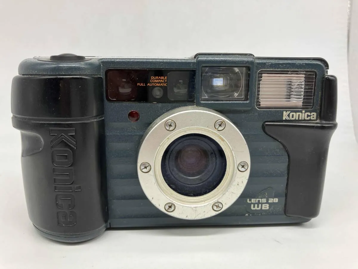 ジャンク Konica LENS 28 WB 現場監督 28 コニカ 販売 フイルムカメラ