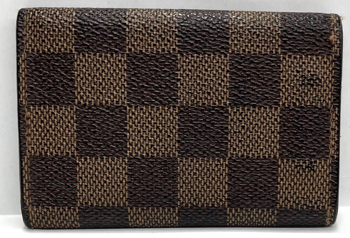 LOUIS VUITTON ルイヴィトン ダミエ N62630 CT0095 ミュルティクレ6 キーケース イニシャルN.A入り