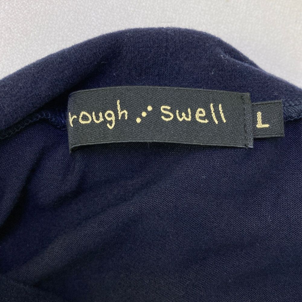 サイズ L ROUGH-SWELL ラフアンドスウェル 2025年 長袖タートルネックTシャツ ネイビー系 240101550697 ゴルフウェア メンズ ストスト LLC-HASEGAWATOSO_COM
