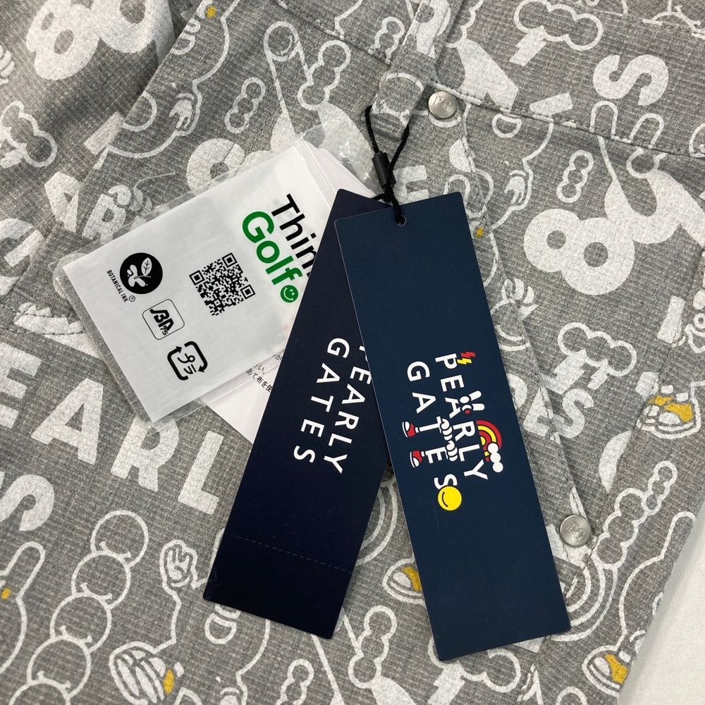 サイズ 0 PEARLY GATES パーリーゲイツ 055-2231020 ストレッチパンツ ロゴ 総柄 グレー系 240101551810 ゴルフウェア レディース ストスト LLC-HASEGAWATOSO_COM