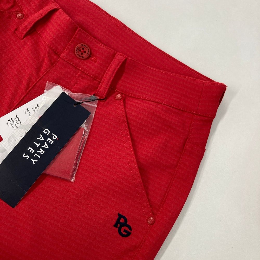 ストレッチパンツ 総柄