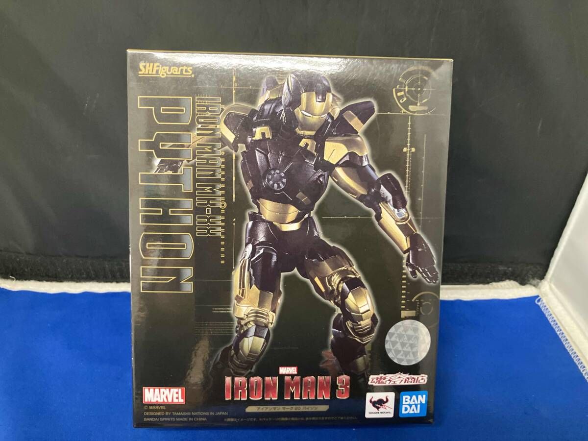 S.H.Figuarts アイアンマン マーク20 パイソン 「アイアンマン3… アイアンマン マーク20 パイソン PYTHON レビュー S.H.フィギュアーツ