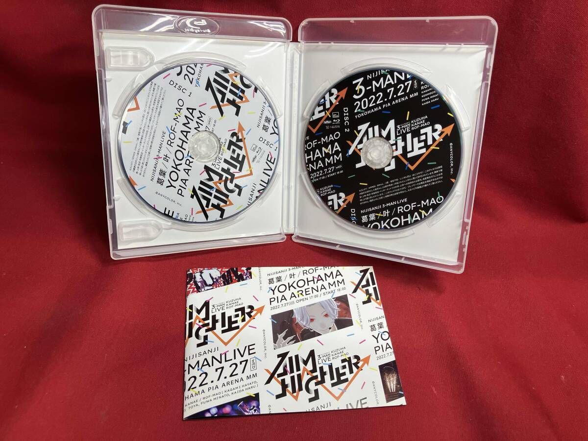 Kuzuha & Kanae & ROF-MAO Three-Man LIVE｢Aim Higher｣(特装版