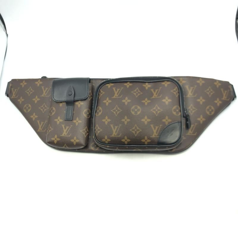 LOUIS VUITTON モノグラム マカサー クリストファー バムバッグ M45337 ルイヴィトン 17
