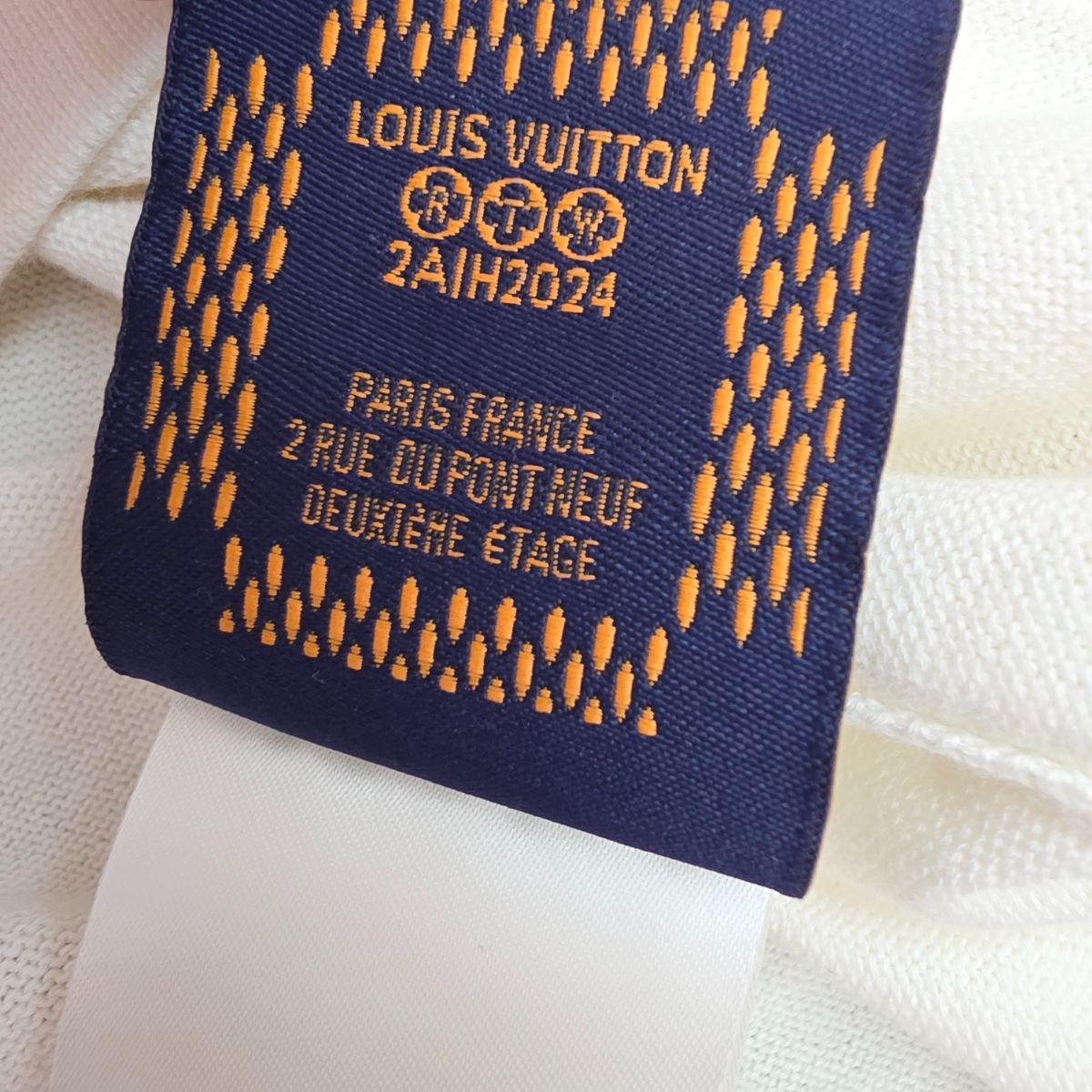 LOUIS VUITTON ルイヴィトン 半袖ニット ロゴ フラワー タイラー·ザ