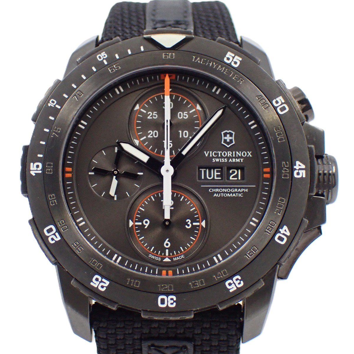 ビクトリノックス アルピナッハ メカニカル クロノグラフ 自動巻き  