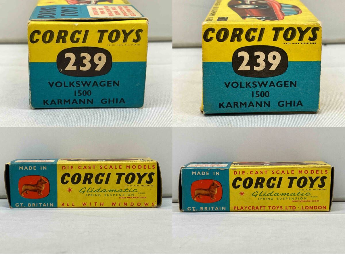 CORGI TOYS コーギー フォルクスワーゲン VOLKSWAGEN 1500 KARMANN