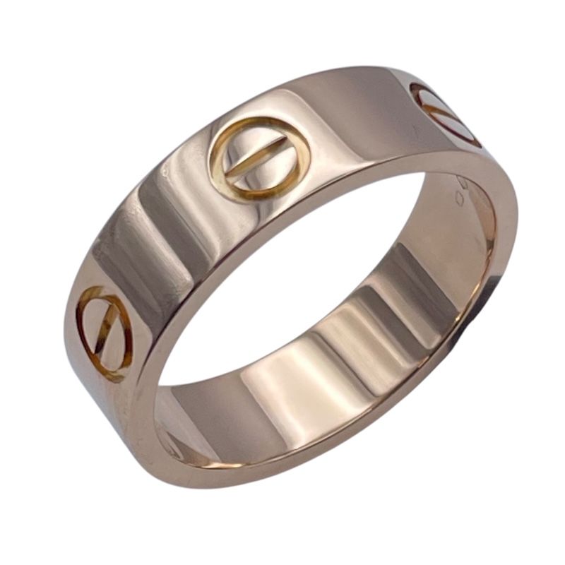 カルティエ Cartier ラブリング ピンクゴールド Au 750 ジュエリー