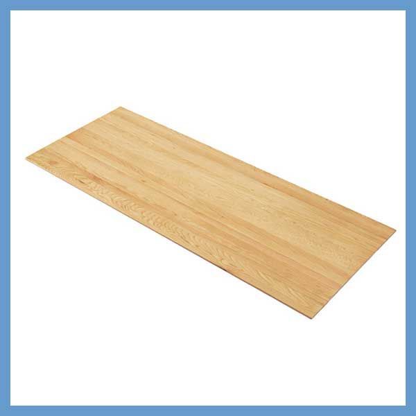 天然木 オーク のダイニングテーブル天板210 W210×D80×H3cm No.258