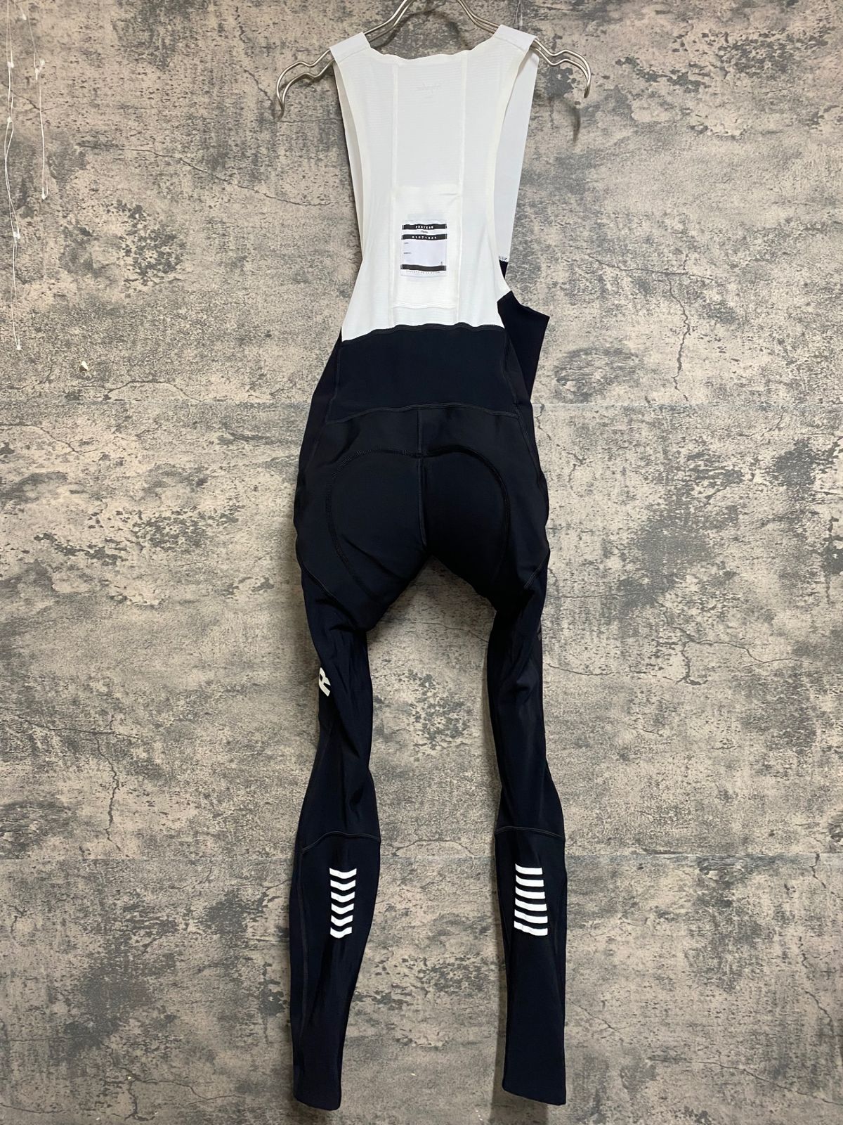 JL156 ラファ Rapha PRO TEAM WINTER TIGHTS WITH PAD Ⅱ ビブタイツ 黒 S 裏起毛