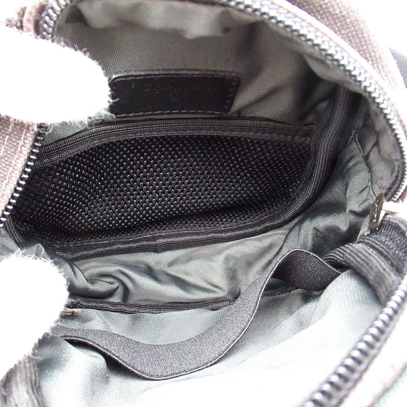 シャネル スポーツライン ショルダーバッグ A 23300 ナイロン メンズ ブラック ジャケット 高級感