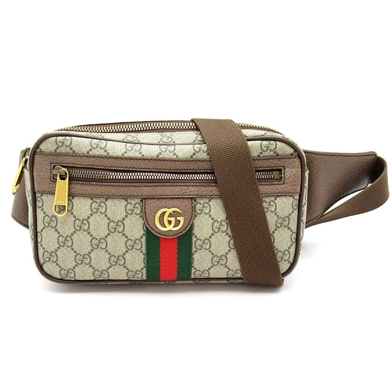 グッチ オフィディア GG ウエストバッグ 574796 GGスプリーム レディース ウエストバッグ ベージュ