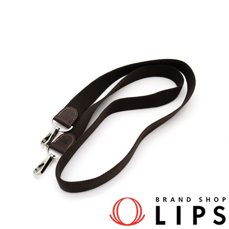 エルメス ショルダーストラップ キャンバス|レザー レディース ブラウン