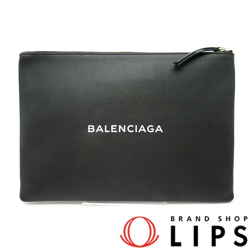 バレンシアガ クラッチバッグ 485110 レザー レディース クラッチバッグ ブラック