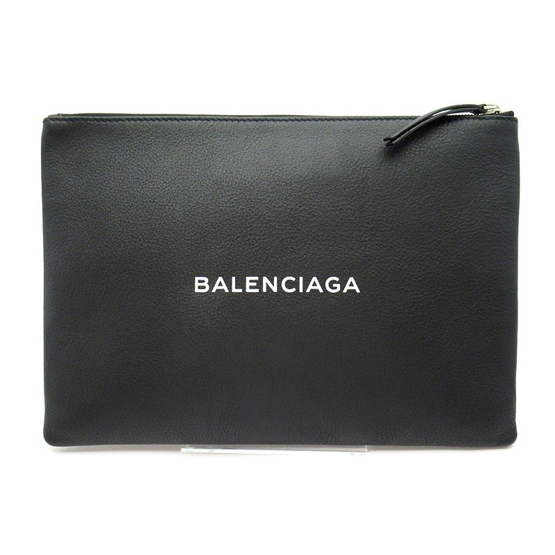 バレンシアガ クラッチバッグ 485110 レザー レディース クラッチバッグ ブラック