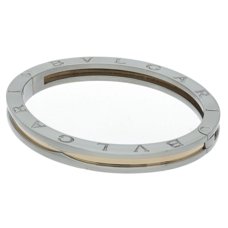 ブルガリ ビーゼロワンバングル K18YG|SS レディース