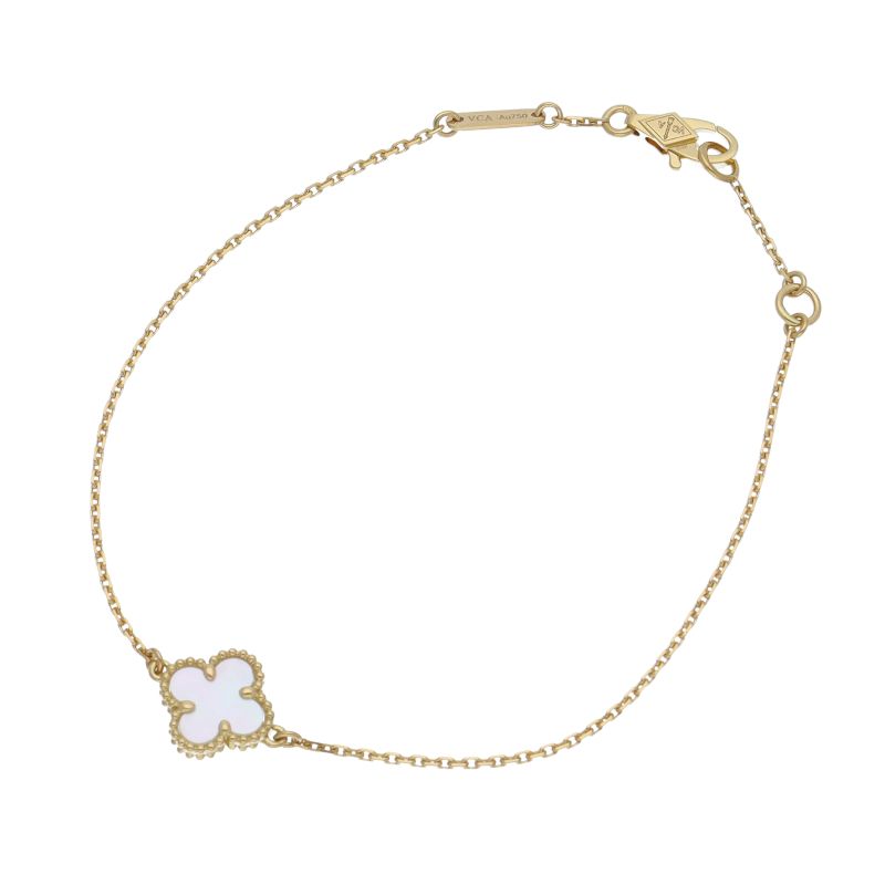 ヴァン クリーフ - アーペル スウィートアルハンブラブレスレット VCARF68800 K18YG レディース