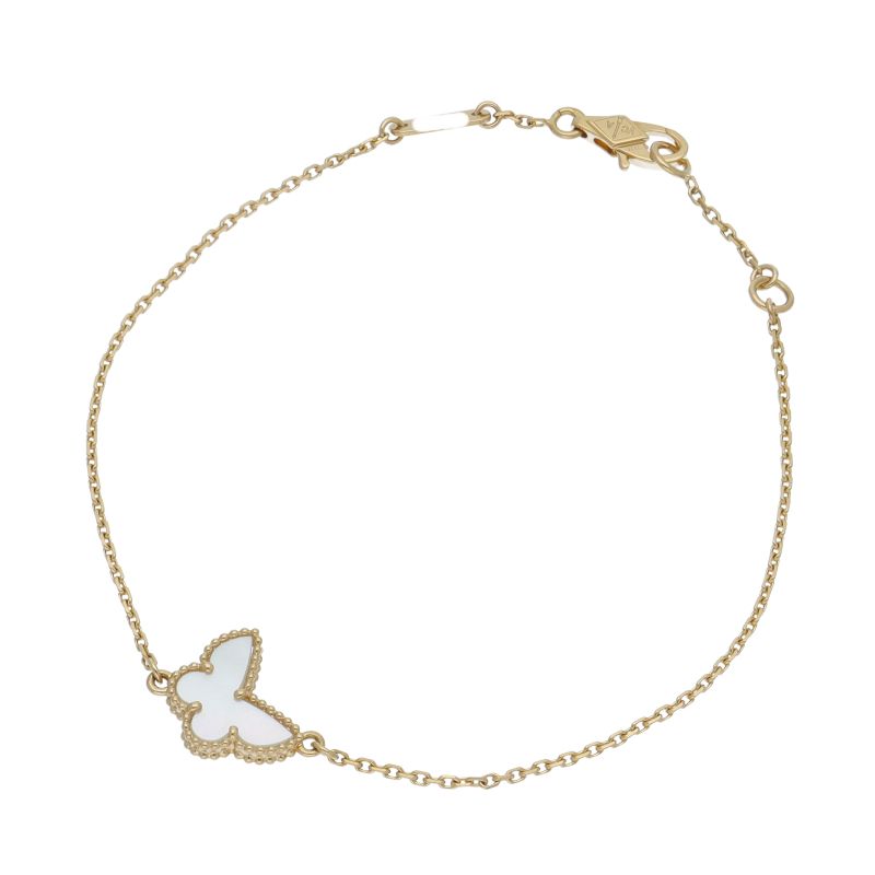 ヴァン クリーフ - アーペル スウィートアルハンブラパピヨンブレス VCARF69000 K18YG レディース