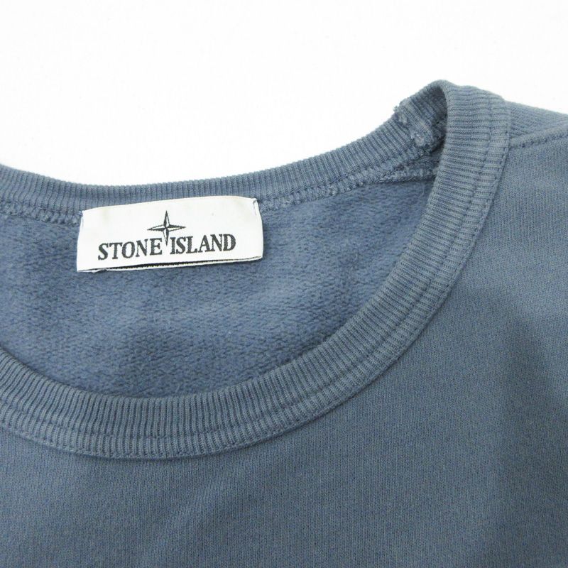 刺繍ロゴワッペン付き長袖スウェットシャツ