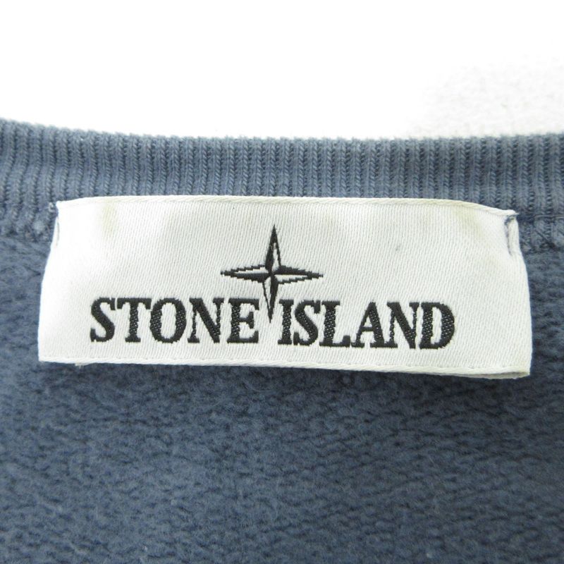 刺繍ロゴワッペン付き長袖スウェットシャツ