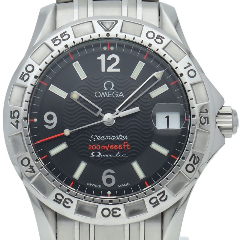 オメガ シーマスター200M オメガマティック オートクォーツ 36mm  