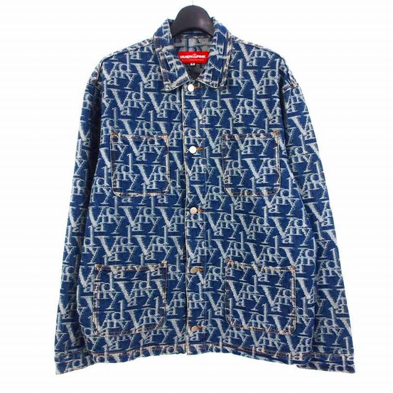 Vandy the pink デニムジャケット ヴァンディーザピンク VANDYTHEPINK デニムジャケット ジージャン 総柄