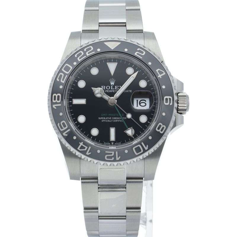 ロレックス GMTマスター2 ウォッチ オイスター 126710GRNR 箱 保証書  