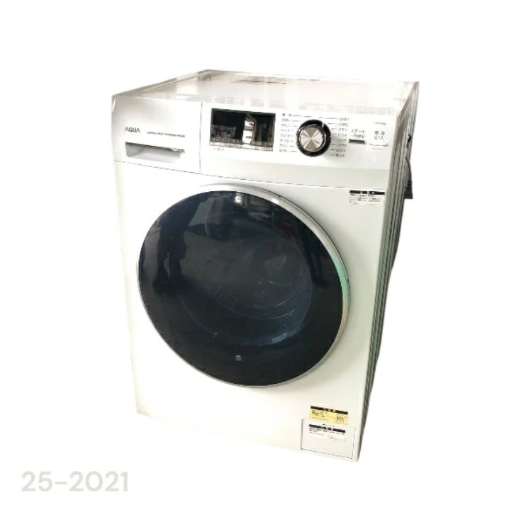 25-2021 アクア ドラム式洗濯機 AQW-FV800E 2020年製 AQUA 洗濯機