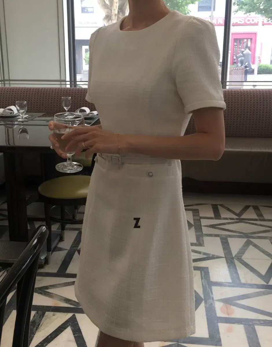 Daltt Marry U ツイード ONE PIECE ベルト S