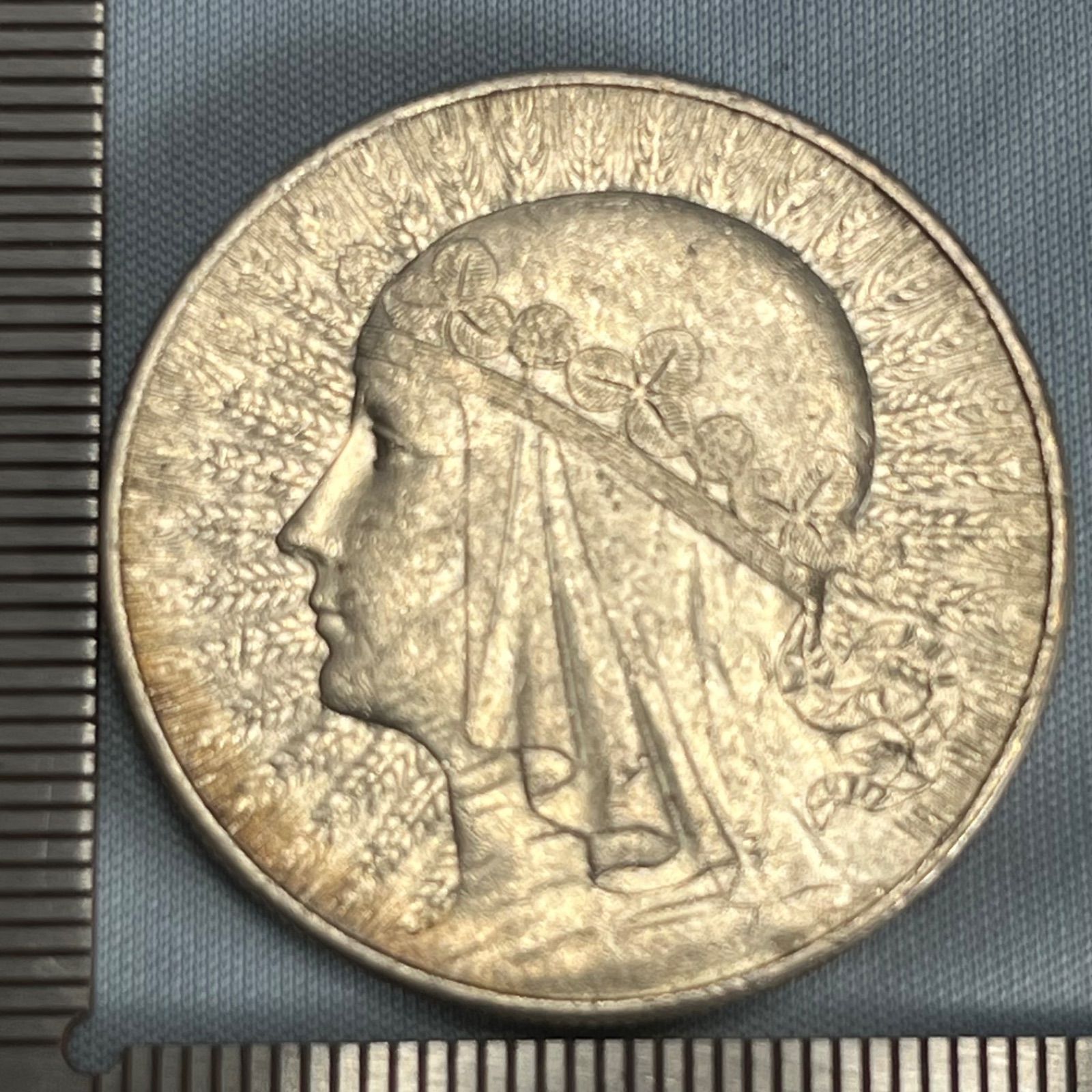 銀貨】1932年 ポーランド ヤドヴィガ女王 10ズロチ銀貨 (.750銀 22g