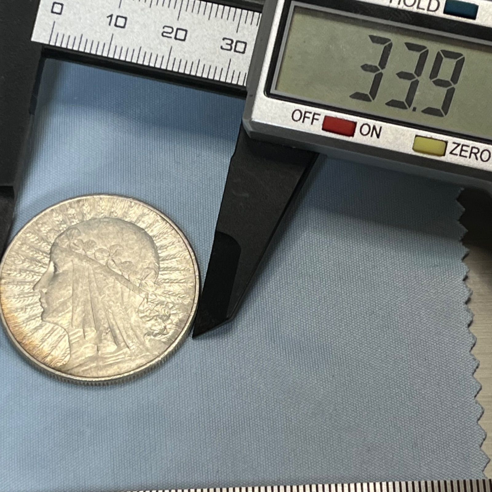銀貨】1932年 ポーランド ヤドヴィガ女王 10ズロチ銀貨 (.750銀 22g