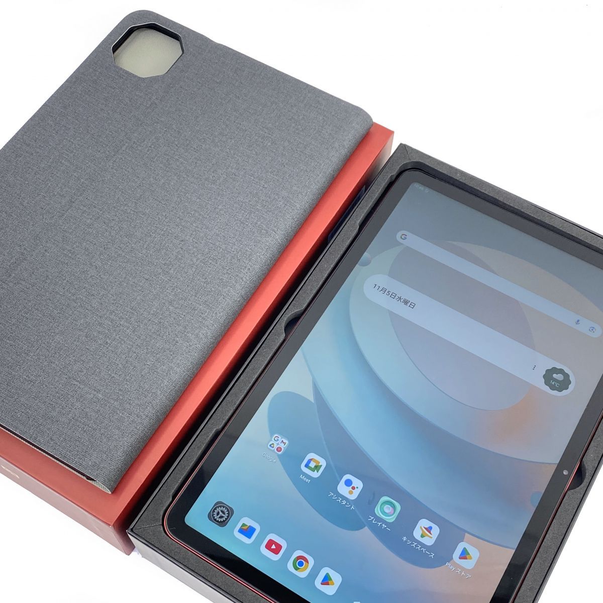 TECLAST T60Ai 128GB RAM 6GB 10GB タブレット レッド ケース付き