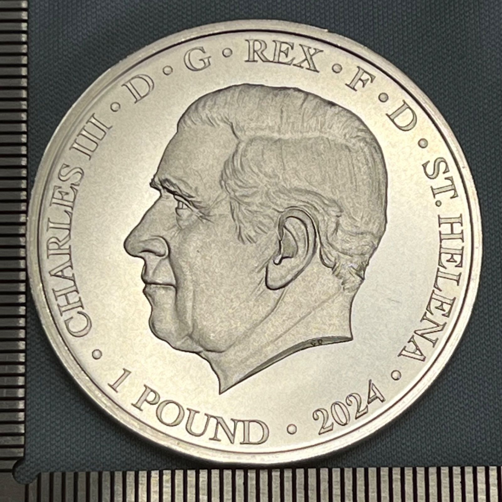 銀貨】2024年 セント・ヘレナ CYBELE キュベレー 1ポンド銀貨