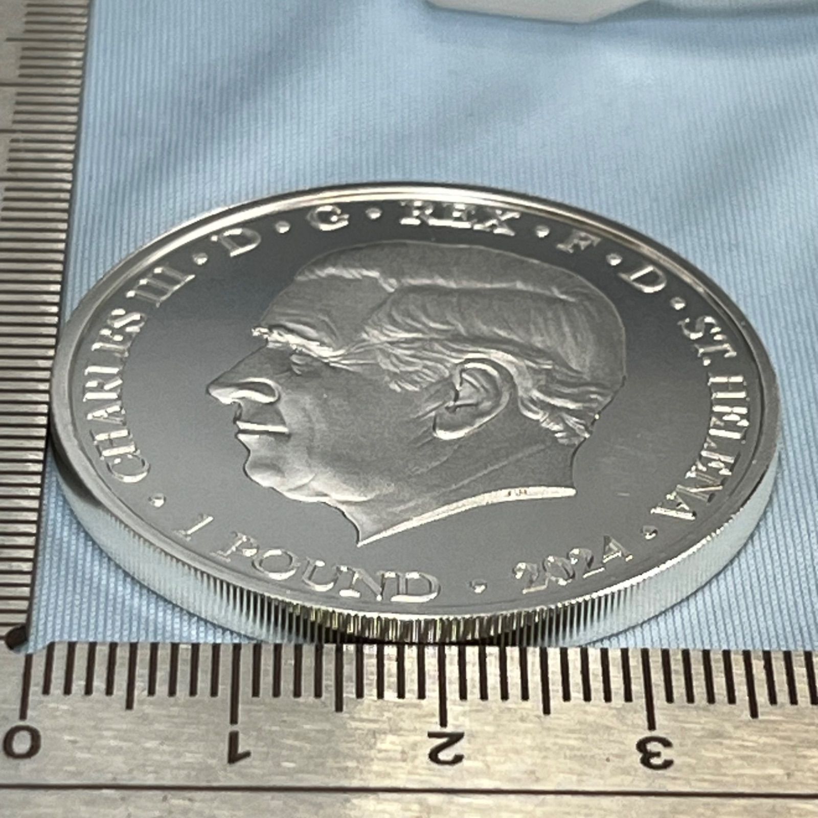 銀貨】2024年 セント・ヘレナ CYBELE キュベレー 1ポンド銀貨