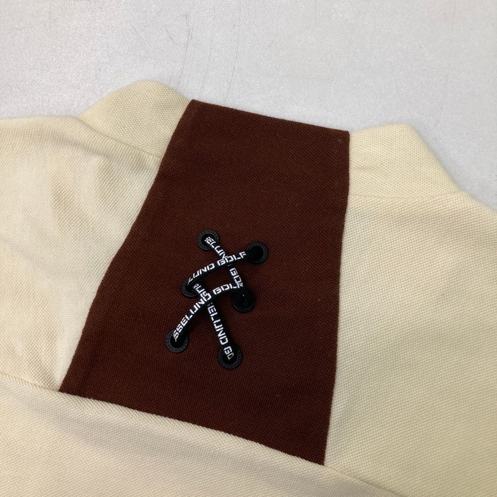 サイズ 6 RUSSELUNO ラッセルノ 2025年モデル ハイネック半袖Tシャツ ベージュ系 240101536801 ゴルフウェア メンズ ストスト LLC-HASEGAWATOSO_COM