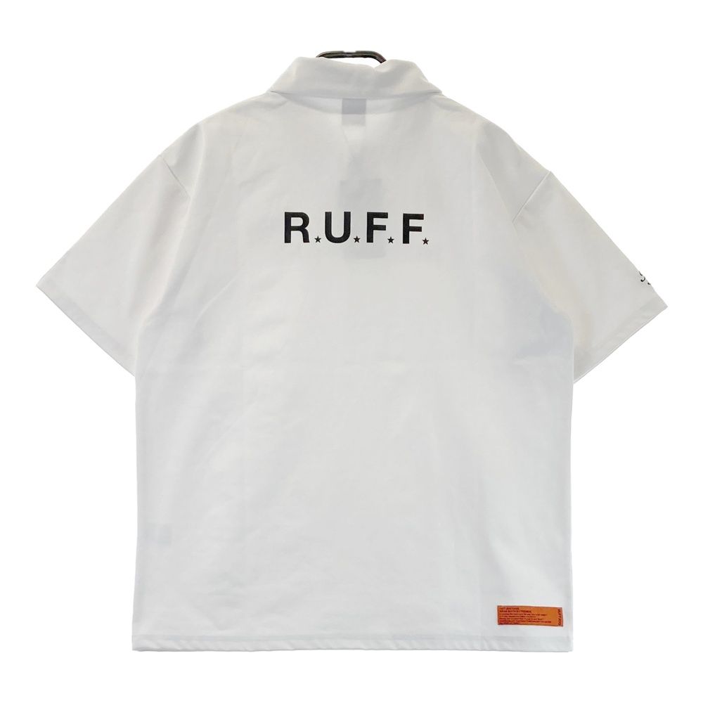 サイズ L RUFFLOG ラフロッグ 半袖ポロシャツ ホワイト系 240101545212 ゴルフウェア メンズ ストスト