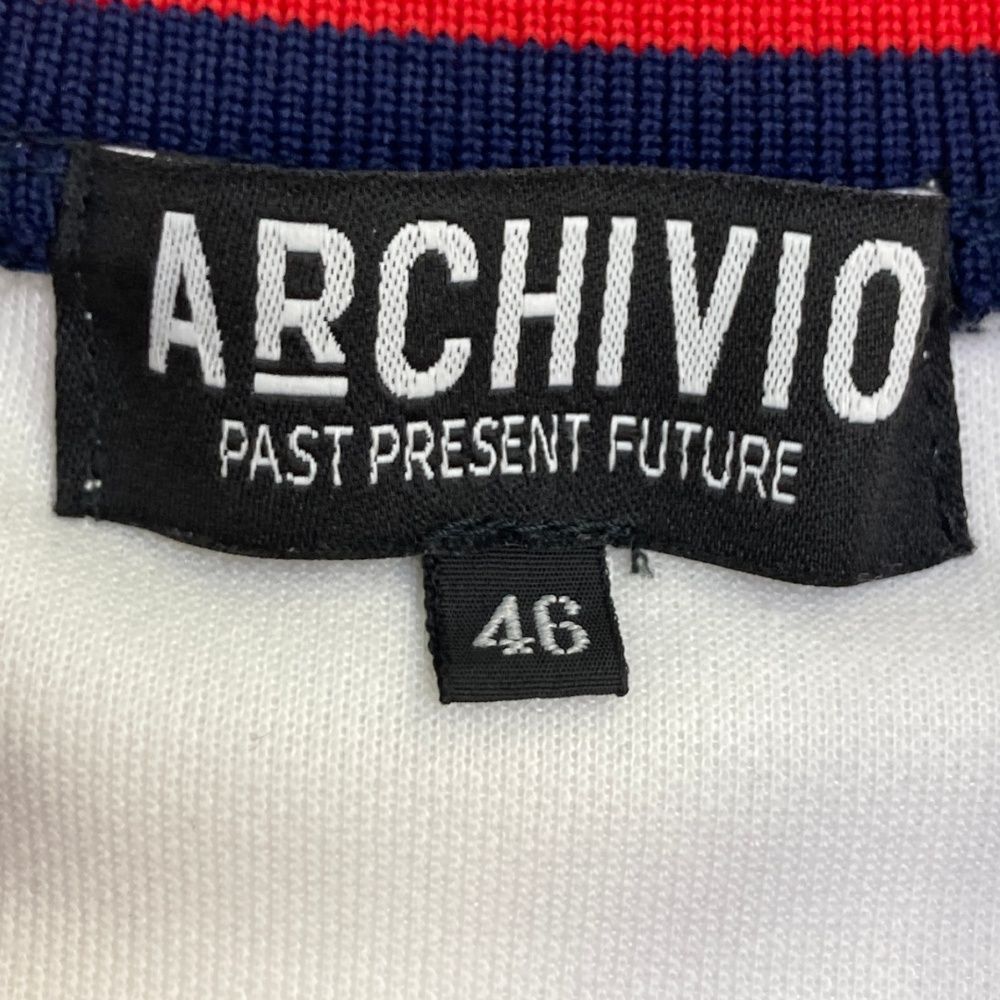 サイズ：46 ARCHIVIO アルチビオ スウェットトレーナー ホワイト系