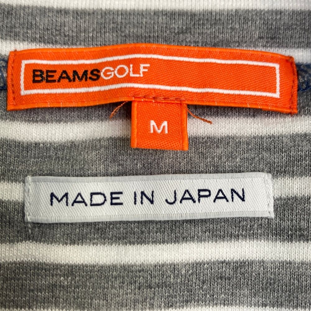 サイズ：M BEAMS GOLF ビームスゴルフ ハイネック 長袖Tシャツ