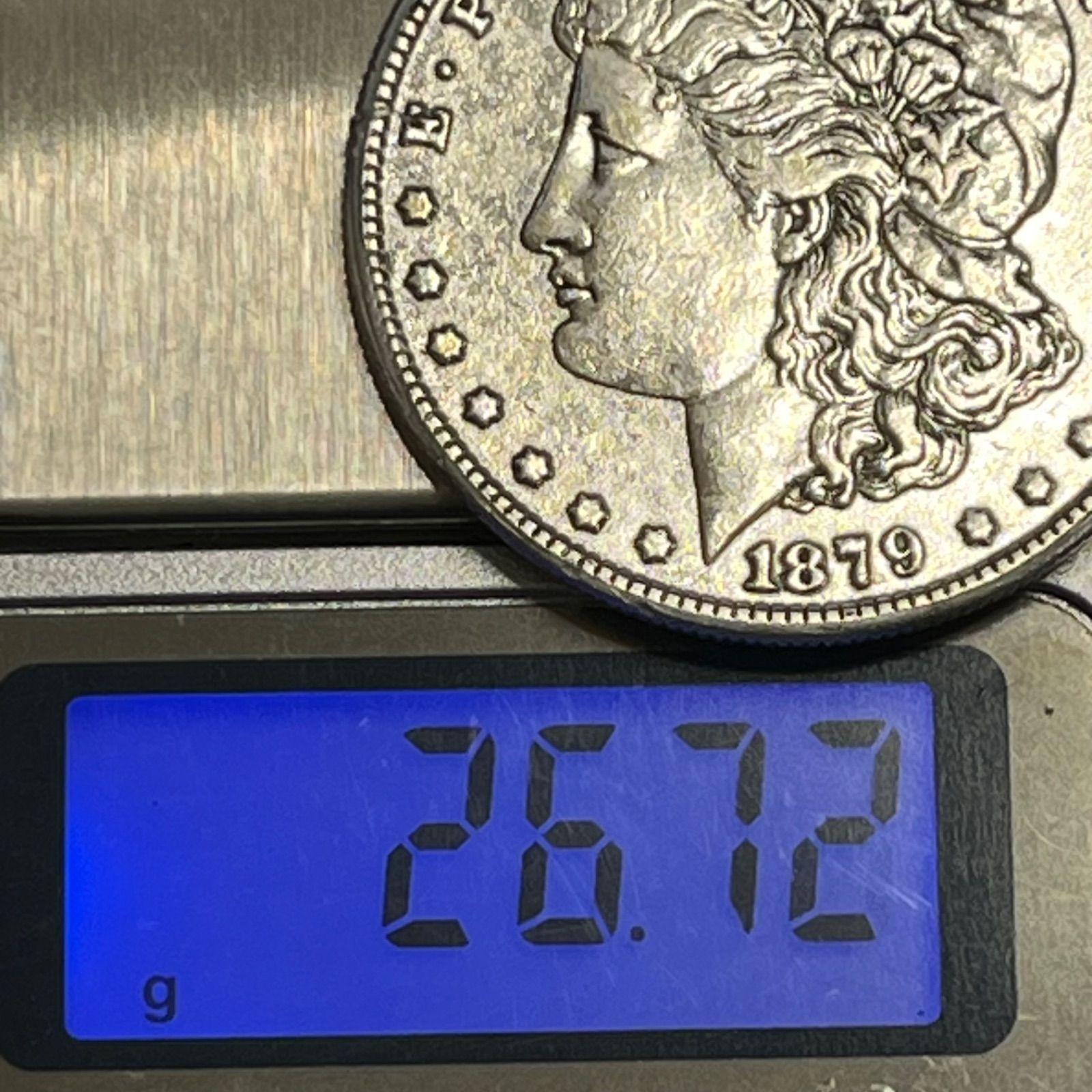 アメリカ1879 モルガンダラー ディーププルーフライク銀貨 PCGS MS65 アメリカ1879 モルガンダラー ディーププルーフライク銀貨 PCGS MS65