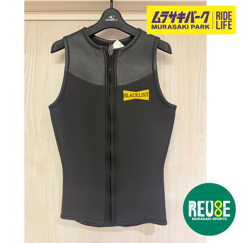 ウェットスーツ Hurley BLACK LIST フロントジップベスト XL
