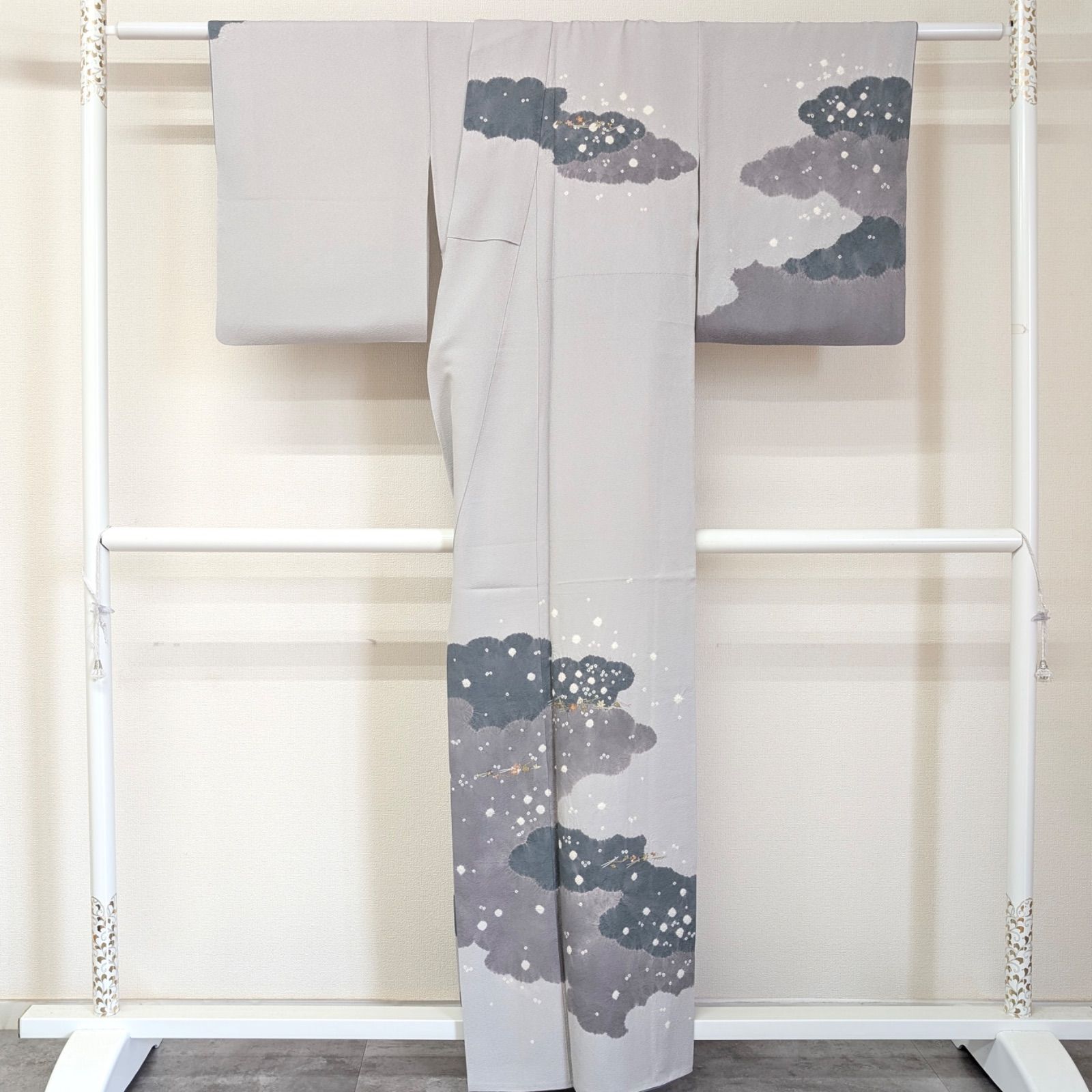 美品 逸品 上品 千總 金彩 刺繍入り 正絹 訪問着 一つ紋 K1036 - メルカリ