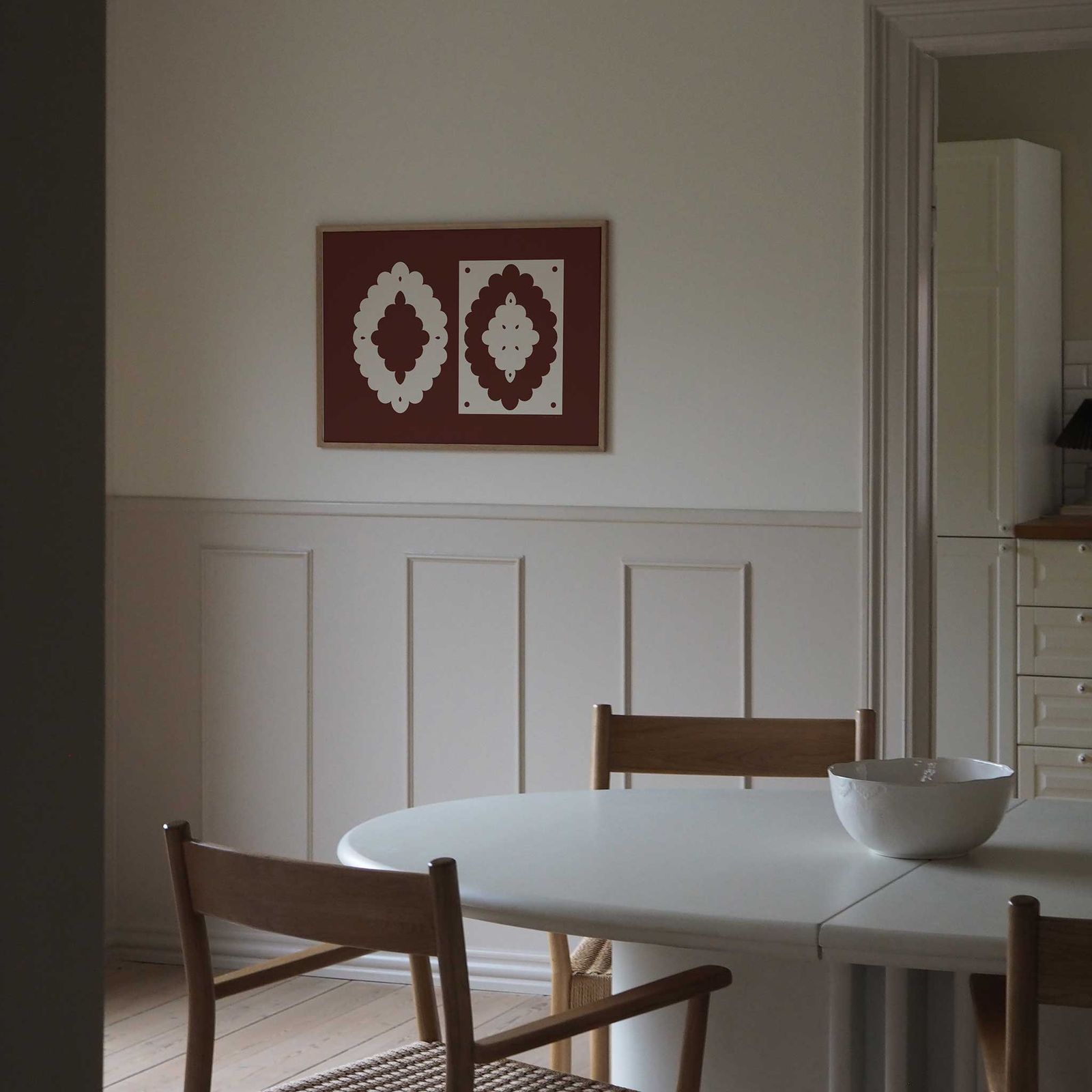 Atelier Cph アートポスター 50×70cm Lace No 151 アトリエシーピーエイチ プレイ 北欧 インテリア|98x151-50x70