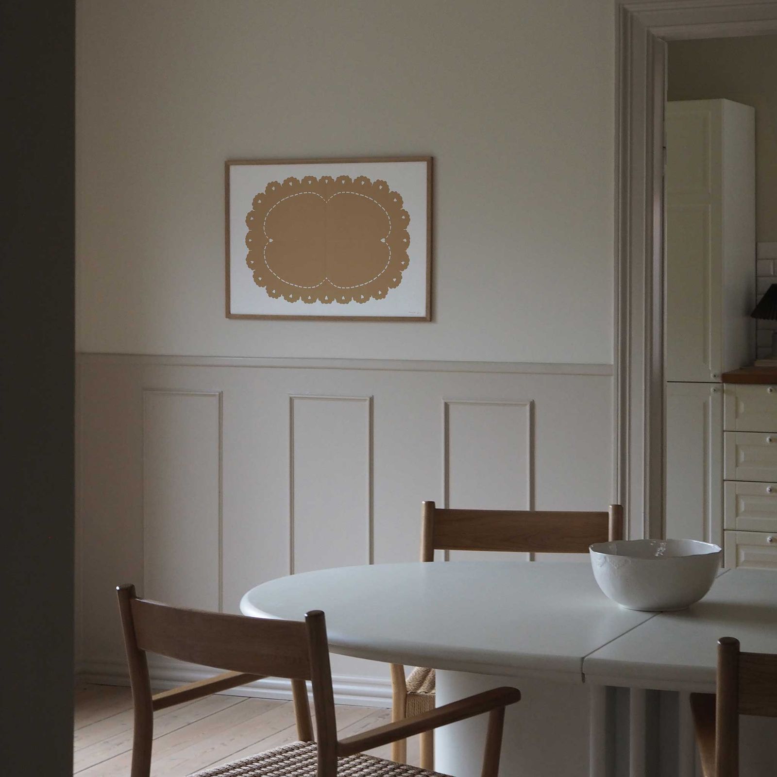 Atelier Cph アートポスター 50×70cm Lace No 152 アトリエシーピーエイチ プレイ 北欧 インテリア|98x152-50x70