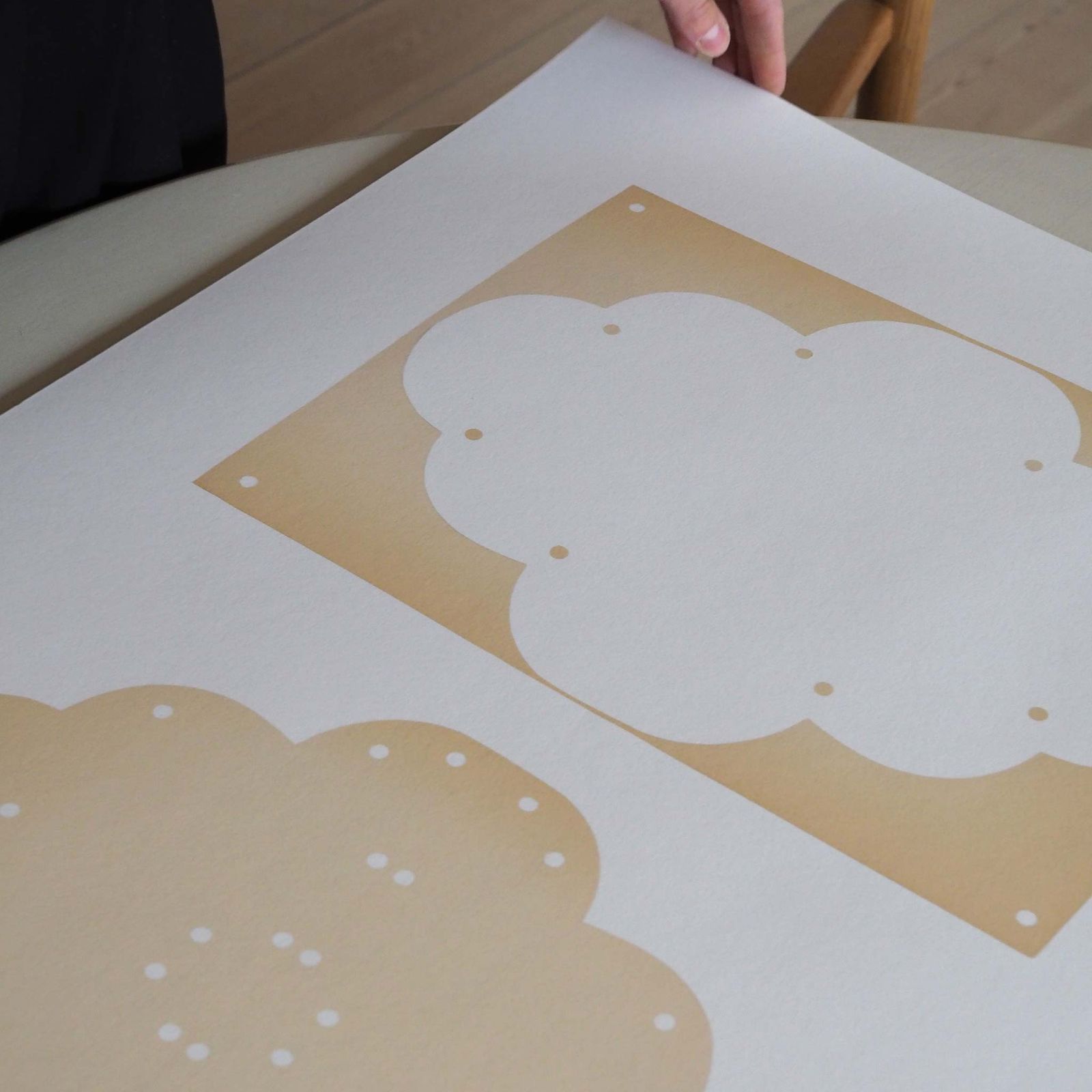 Atelier Cph アートポスター 50×70cm Lace No 154 アトリエシーピーエイチ プレイ 北欧 インテリア|98x154-50x70 NEXPOTALLINN_EU