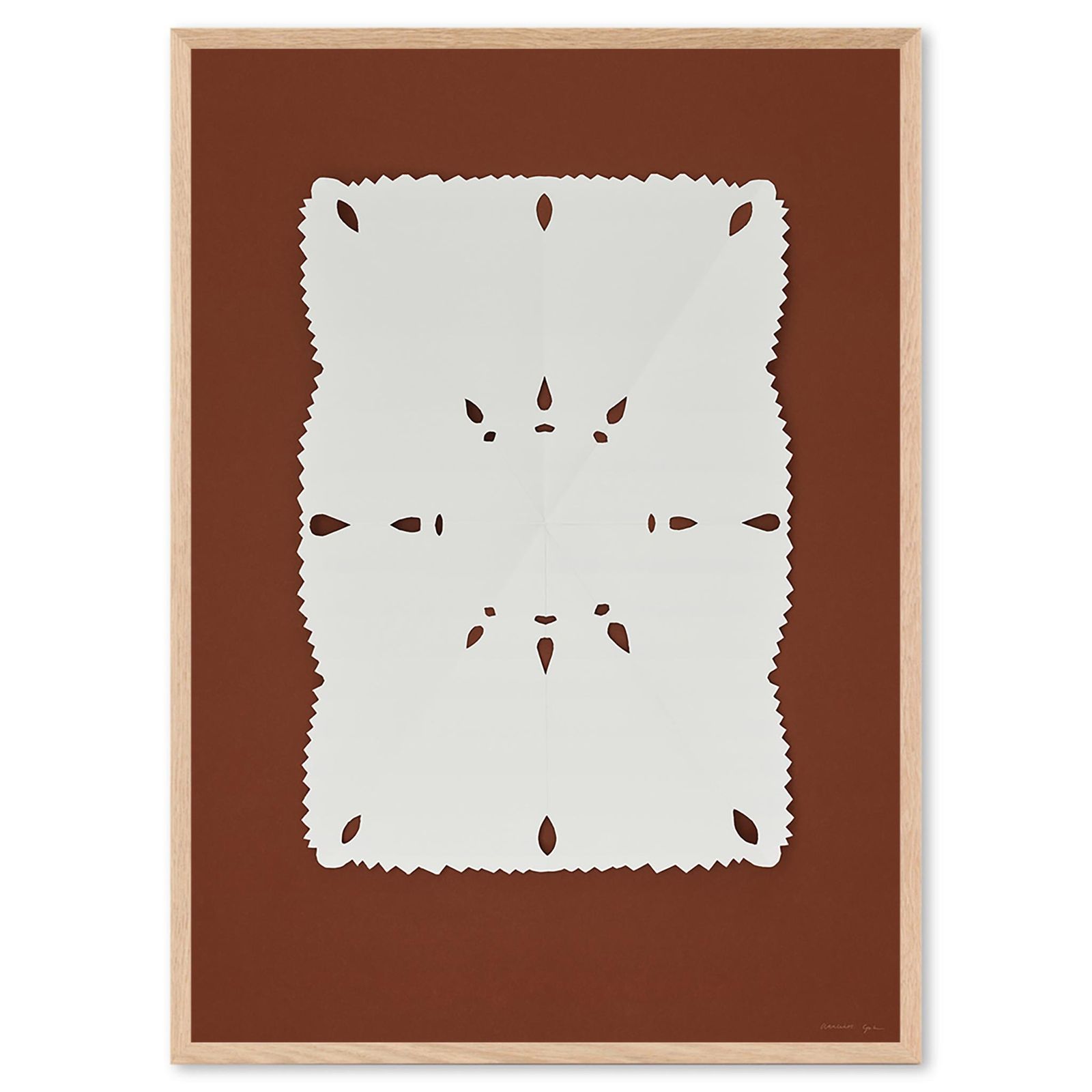 Atelier Cph アートポスター 50×70cm Lace No 159 アトリエシーピーエイチ プレイ 北欧 インテリア 98x159-50x70