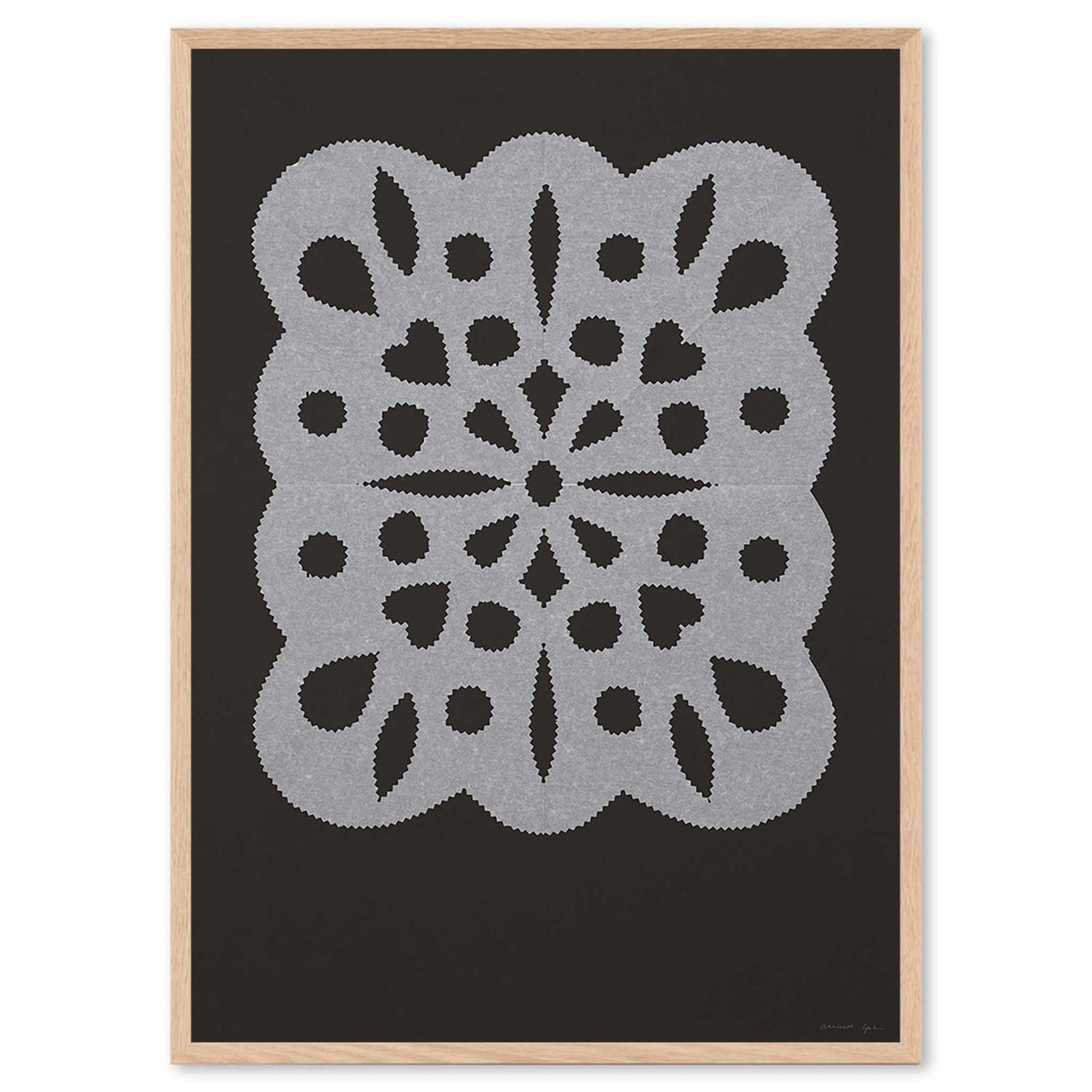 Atelier Cph アートポスター 50×70cm Lace No 160 アトリエシーピーエイチ プレイ 北欧 インテリア|98x160-50x70