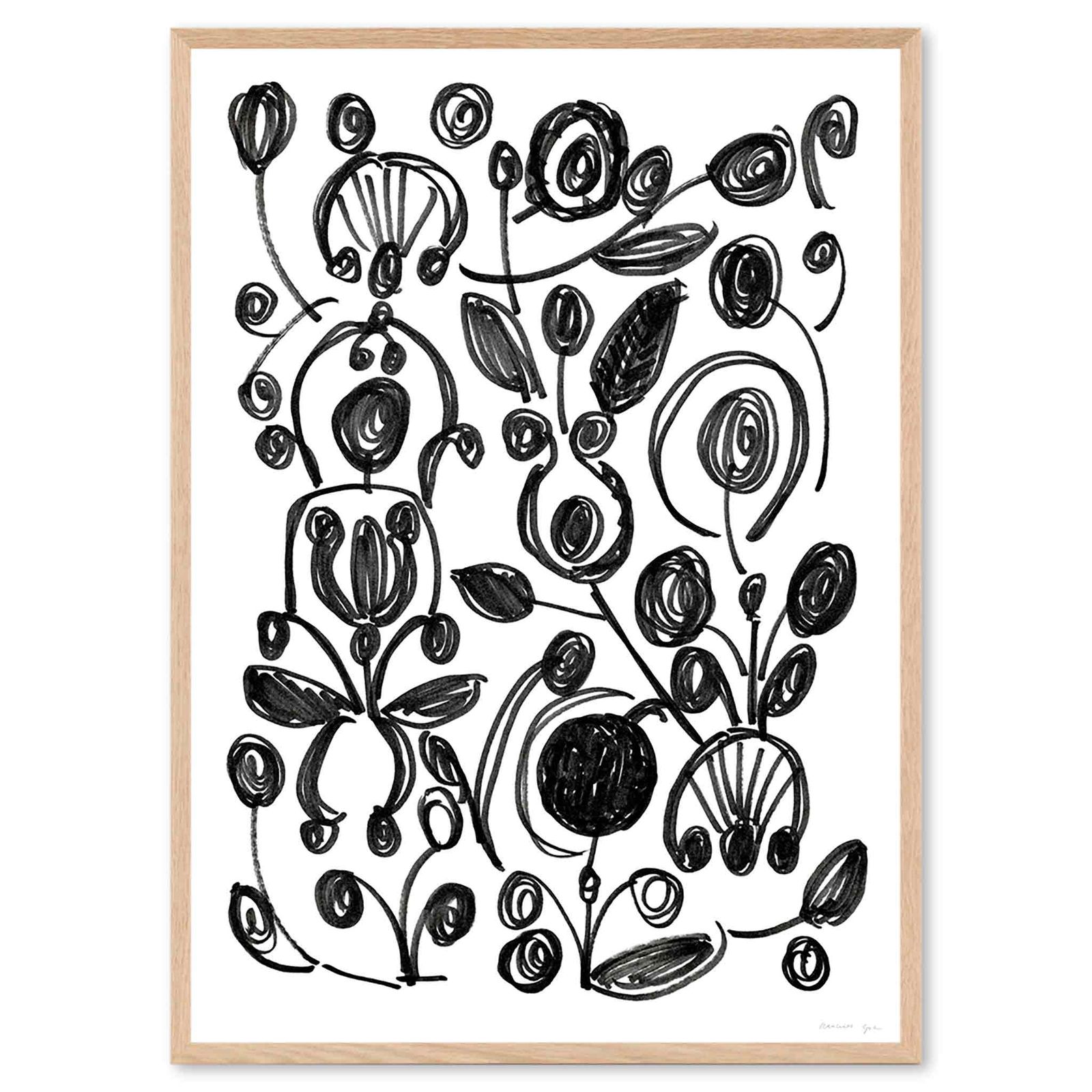 Atelier Cph アートポスター 50×70cm Lace No 165 アトリエシーピーエイチ プレイ 北欧 インテリア|98x165-50x70