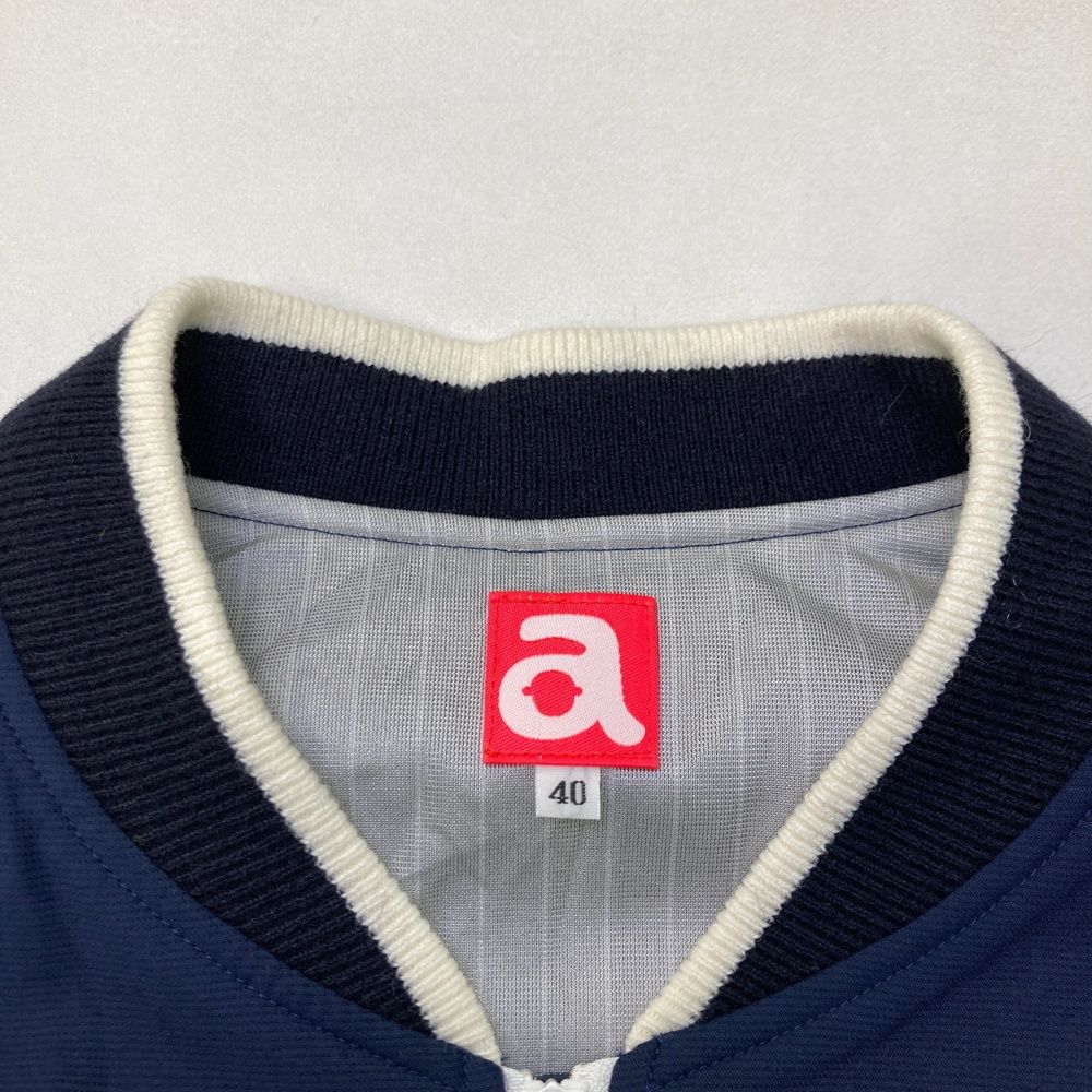 サイズ：40 ARCHIVIO アルチビオ 蓄熱 長袖 ジップジャケット ウール混