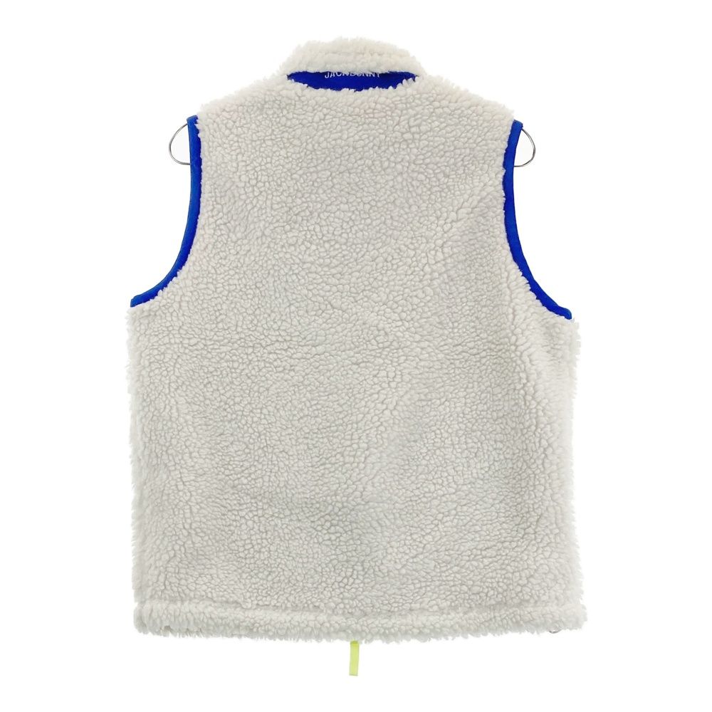 サイズ：2 JACK BUNNY ジャックバニー ボア ベスト ホワイト系
