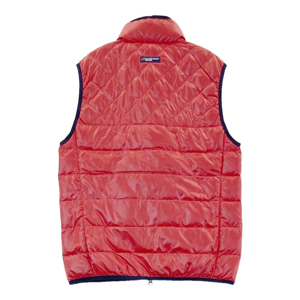 サイズ 4 MASTER BUNNY EDITION マスターバニーエディション ダウン ジップベスト レッド系 240101410952 ゴルフウェア メンズ ストスト LLC-HASEGAWATOSO_COM